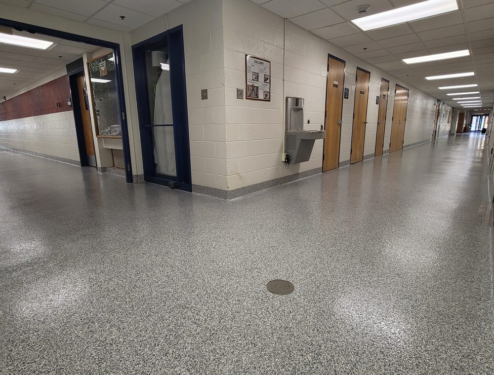 Polished Showroom Floor